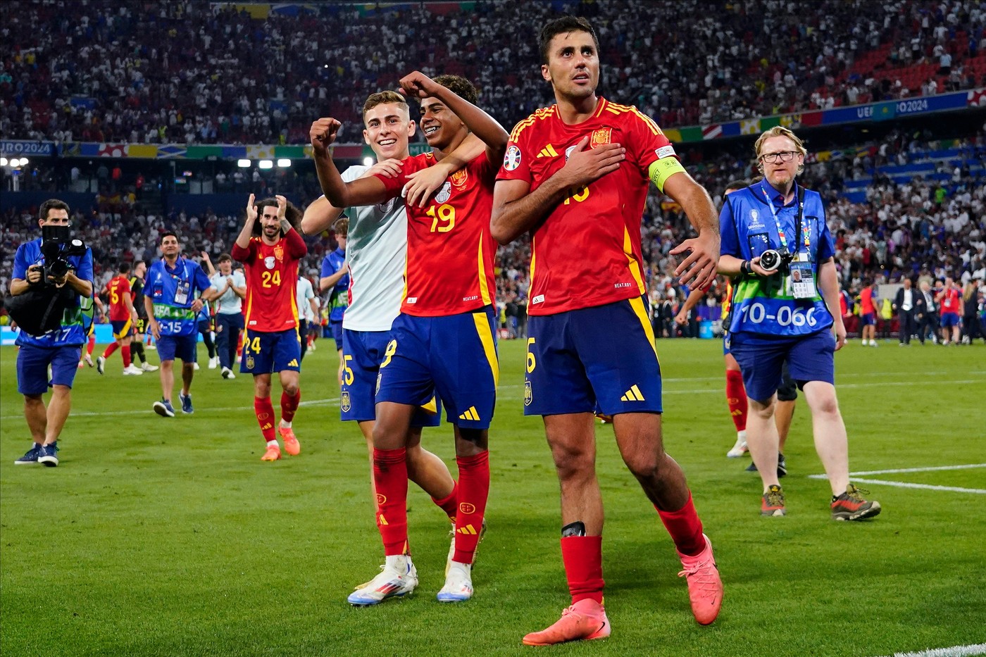 Spania, în finala EURO 2024 după 2-1 cu Franța. Yamal scrie istorie la 16 ani cu un super gol - Foto: Profimedia images