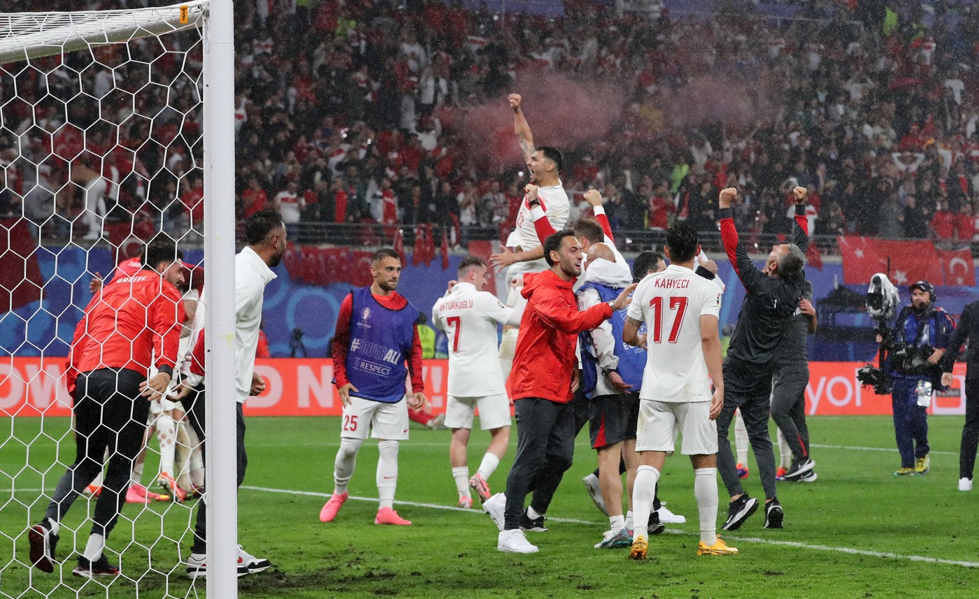 Turcia s-a calificat în sferturile EURO 2024 după ce a învis Austria. Va juca cu adversara României - Foto: Profimedia images