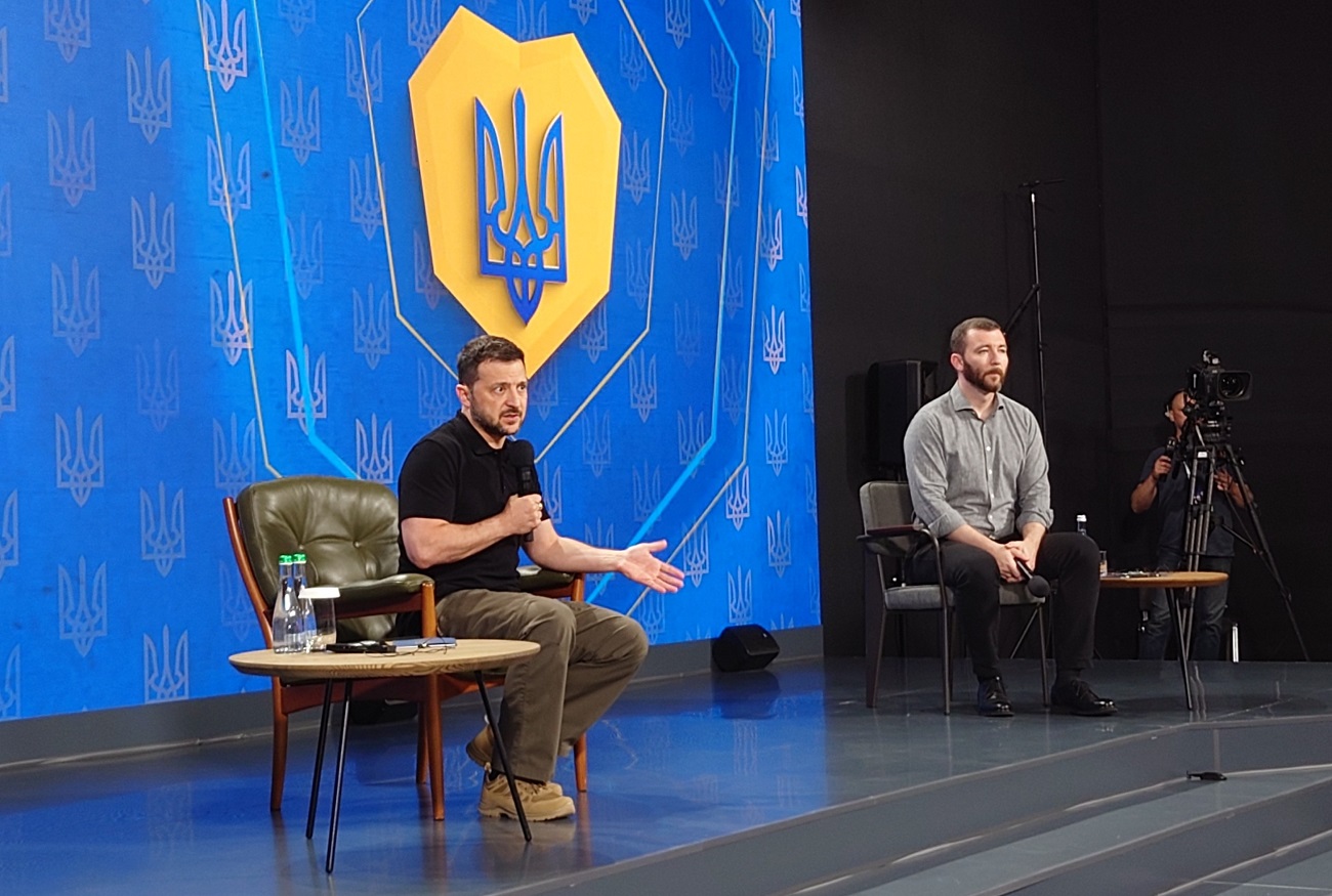 Corespondență din Kiev Zelenski: „După atacul din Kursk, avansul rușilor în Donețsk a încetinit” - Foto: Newsweek