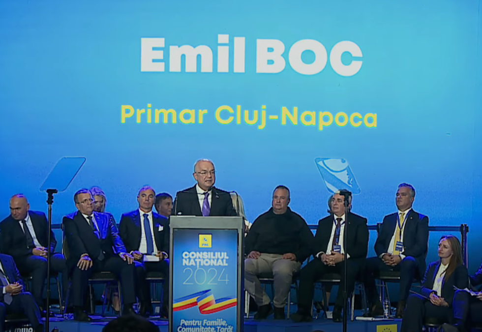 Emil Boc la lansarea lui Nicolae Ciucă în cursa pentru Cotroceni: PNL va da președintele României - Foto: Captură Youtube
