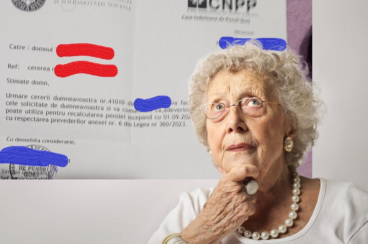 Casa de Pensii refuză pe bandă rulantă adeverințele pentru o pensie mai mare la „Mica Recalculare” foto: Freepik (fotografie cu caracter ilustrativ)