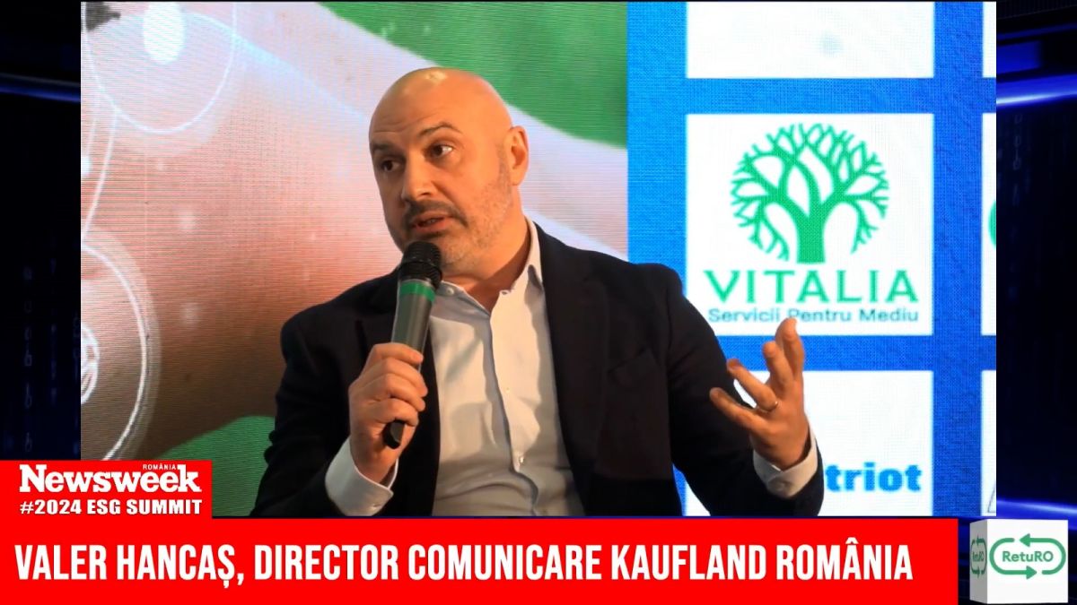 VIDEO Valer Hancaş, Kaufland România: "Facem aproape ESG, din 2015, prin building management system" - Foto: Newsweek România