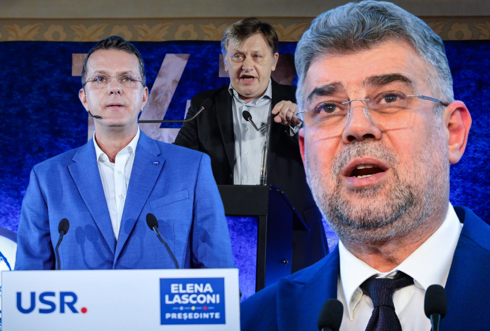 USR respinge Guvernul Ciolacu și candidatura lui Crin Antonescu la prezidențiale: Mergem cu Lasconi - Foto: Profimedia images