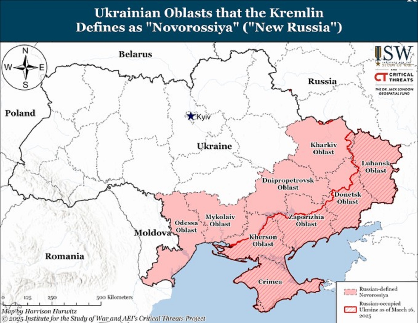 Miza Razboi din Ucraina: Putin vrea control total în Marea Neagră. Vom avea graniță cu Rusia? - Foto: Institutul de Război