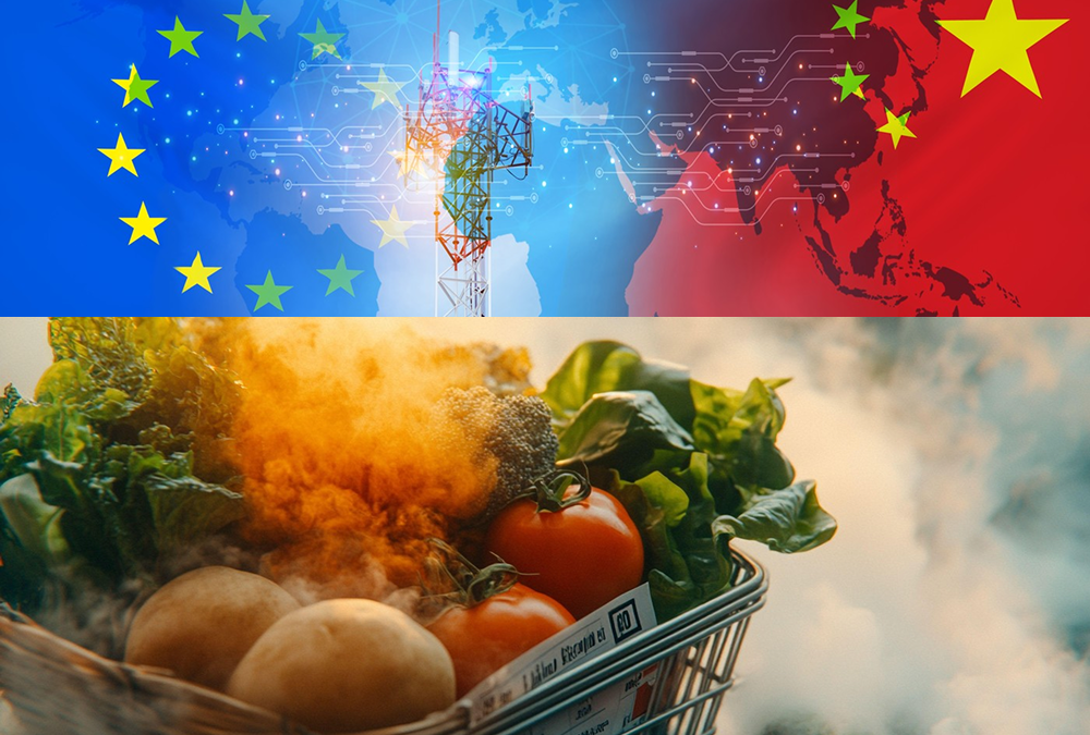 China strânge relațiile cu UE. Vor acces la piața alimentară după "taifunul" de taxe impus de Trump - Foto: Profimedia images