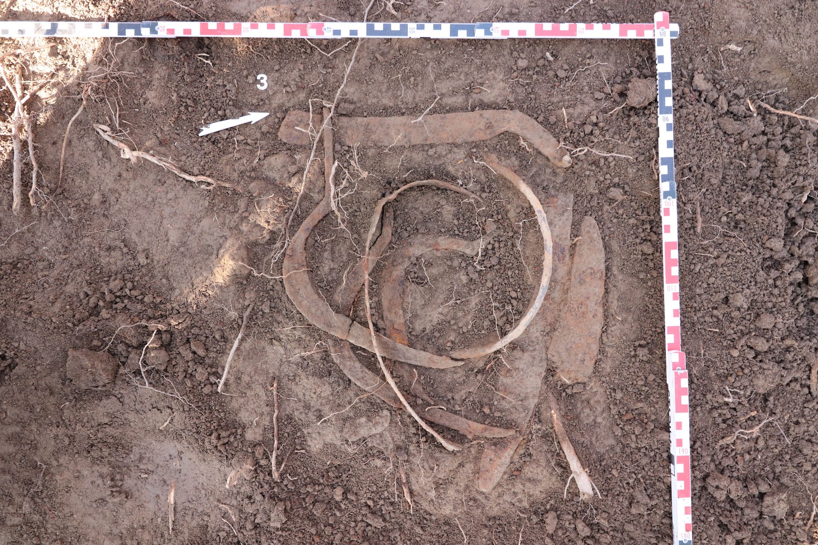 Depozite de arme și unelte agricole din perioada medievală, găsite de un profesor lângă Ploieşti - Foto: Facebook / Muzeul Judeţean de Istorie şi Arheologie Prahova