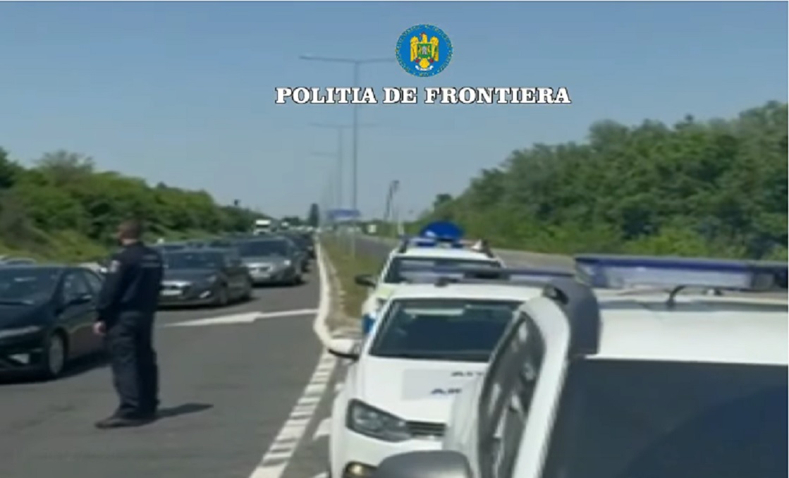 Românii pleacă în străinătate de 1 Mai. Trafic infernal la frontiere. Oamenii și-au pierdut răbdarea - Foto: Poliția de Frontieră