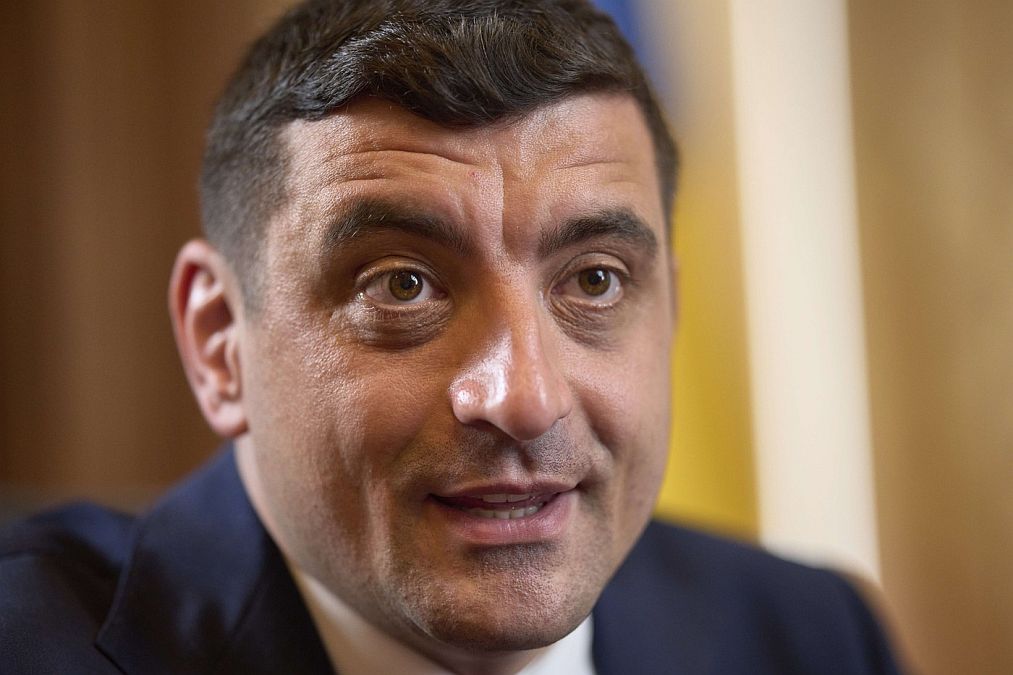 George Simion, în timpul unui interviu - Foto: Profimedia Images