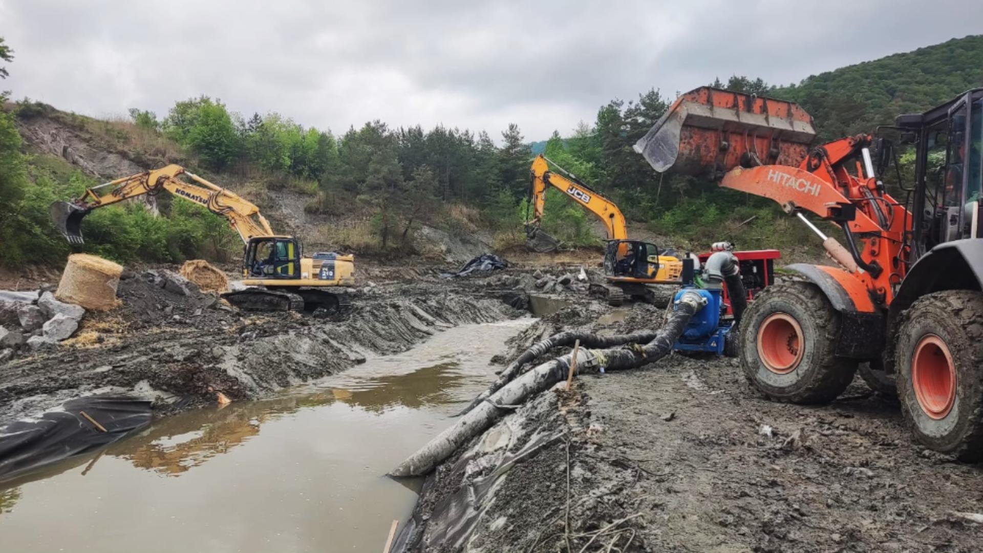 Inundații lângă Salina Praid. Pompierii au intervenit de urgență pentru a evacua apa - Foto: Arhiva (imagine cu rol ilustrativ)