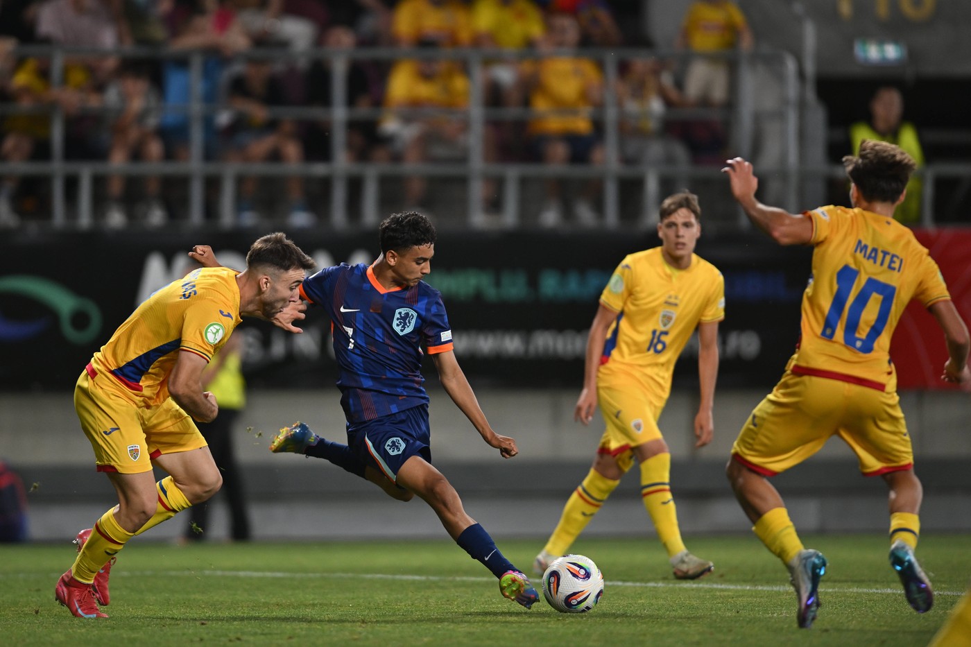 România, eliminată de Olanda în semifinalele Euro U19. Tricolorii au cedat cu 3-1 pe Giulești - Foto: Profimedia images