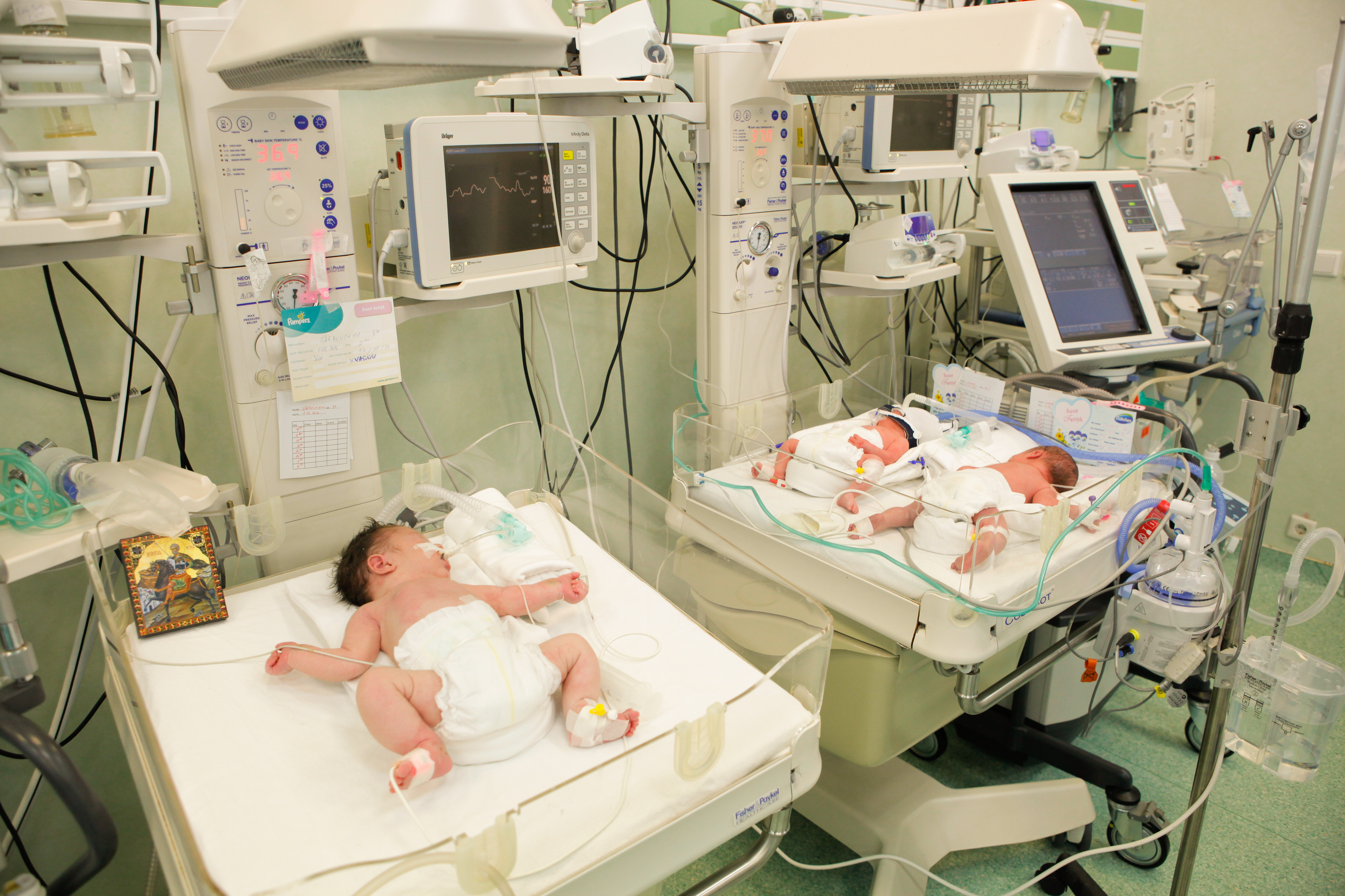 68 de copii au fost părăsiţi în maternităţi şi unităţi sanitare, în primul trimestru din 2025FOTO: - Inquam Photos / George Călin